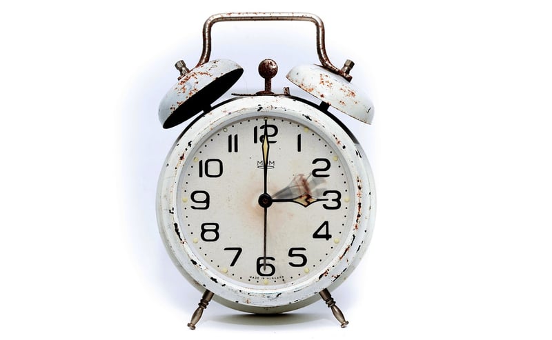 Clock symbolizing the complexities of time